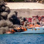 andreabrussi.it - Lussino barca in fiamme