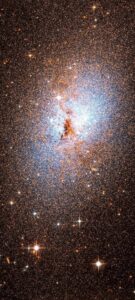 Young compact star cluster E269-58 by HST
