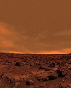 Mars landscape