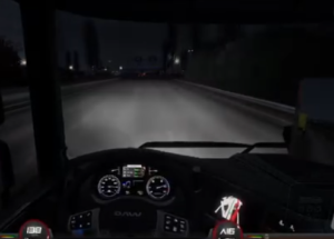 Truck driving